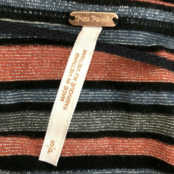 ❌SOLD❌ Free People Surprise Party Multi Color Top… - Picture 8 of 8